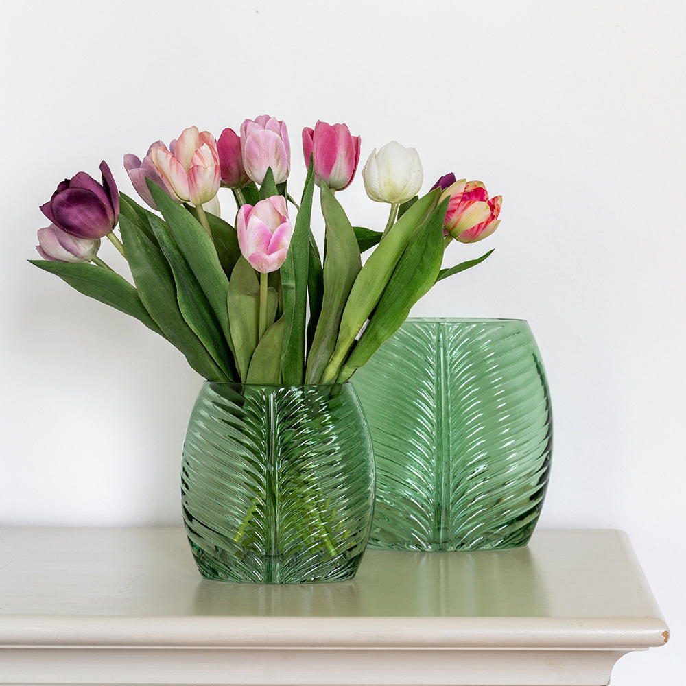 Leaf Glass Vase – Small