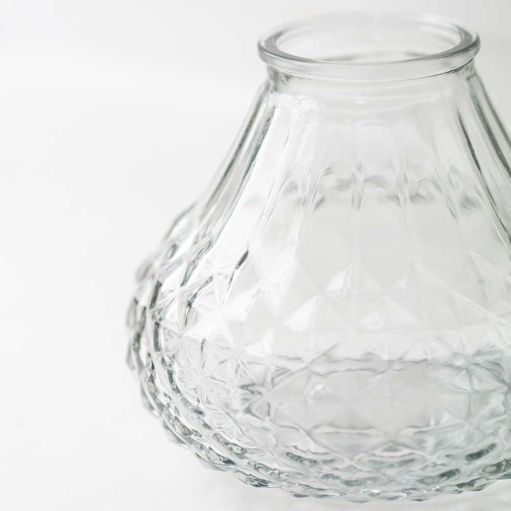 Bulbous Diamond Vase